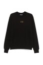 pull-col-rond-noir-manches-longues