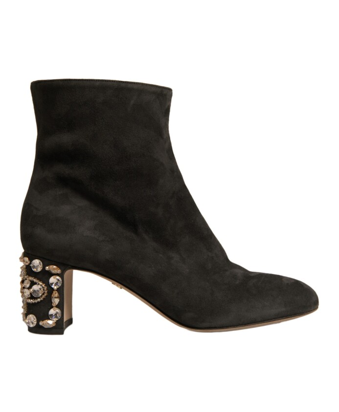 black-embellished-heel-ankle-boots