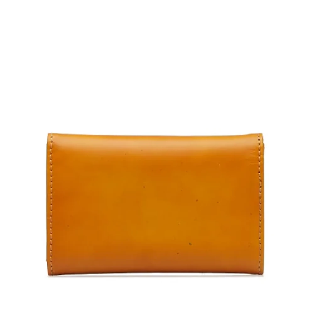 Prada Vintage Pre-owned Leather key-holders Brown Dames