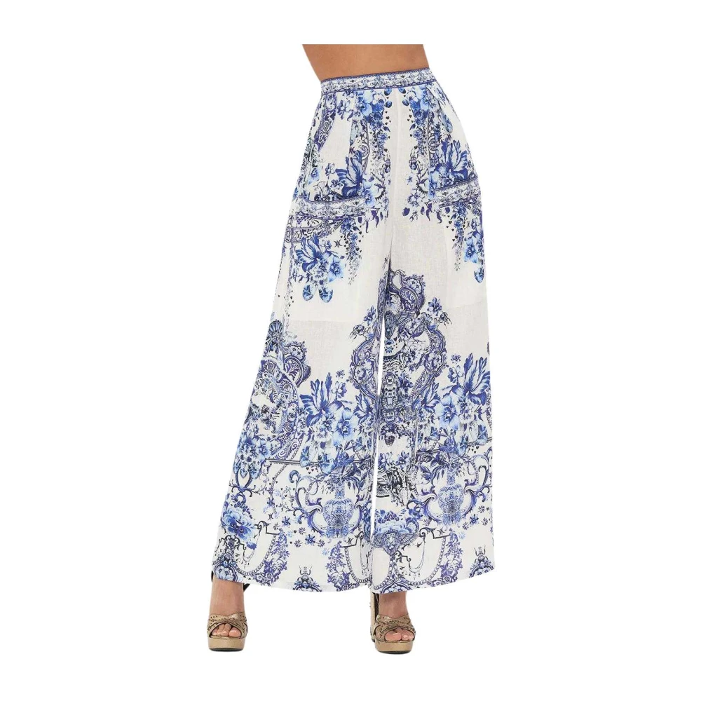 Camilla Wijde Pijp Broek Glaze en Graze Multicolor Dames