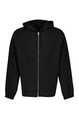 Svart Zippered Sweatshirt