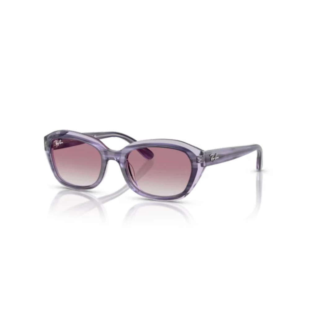 Ray-Ban Unisex Purple Sunglasses, 48 Mm, Stylish Sunglasses For Everyday Wear