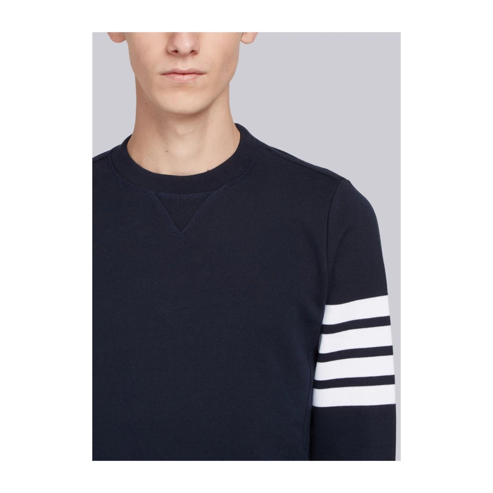 Thom Browne Stijlvolle Truien voor Heren Blue Heren