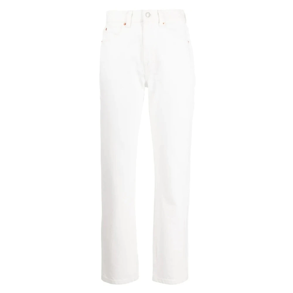 Alexander wang Straight Jeans Broek White Dames