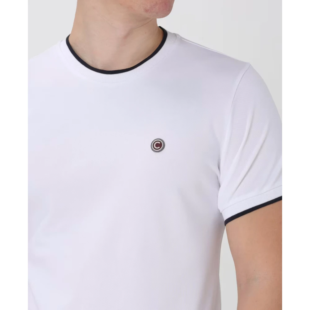 Colmar Witte T-shirts en Polos White Heren