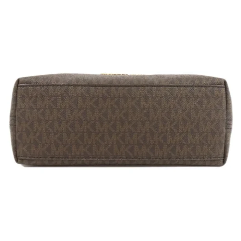 Michael Kors Pre-owned Plastic shoulder-bags Brown Dames