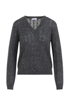 Lyxig Grå Tröja AW25