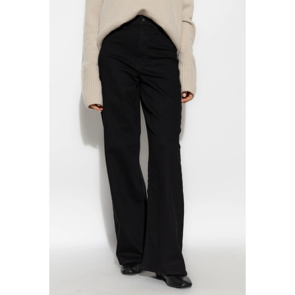 Rag & Bone Wijde jeans Black Dames