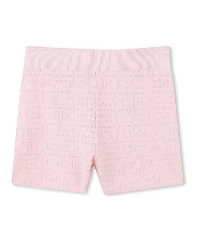 jacquard-elasticated-waist-shorts