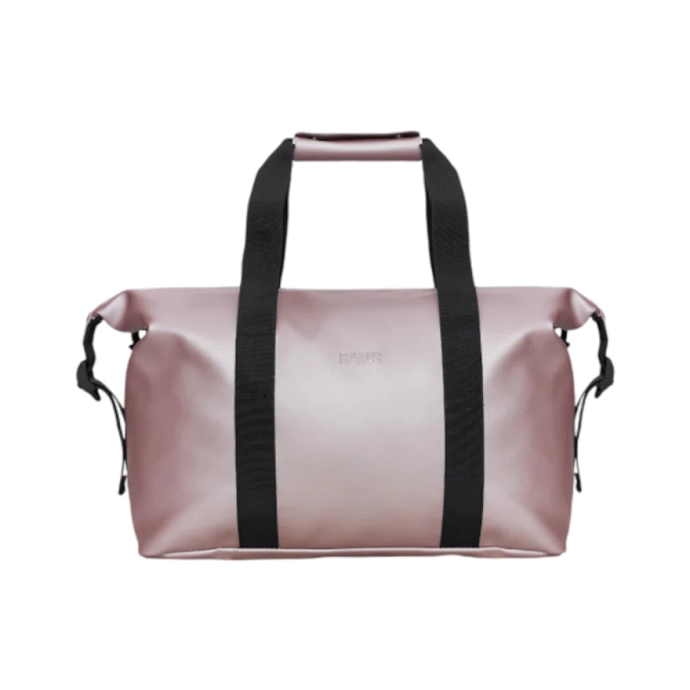 Rains Roze Waterdichte Tas met Ritssluiting Pink Unisex