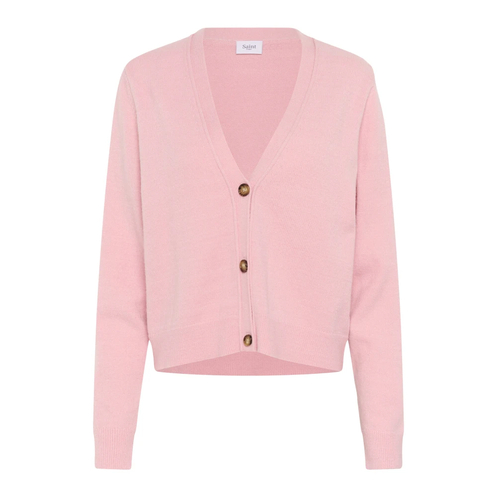 Saint Tropez Roze Nectar Cardigan Trui Pink Dames