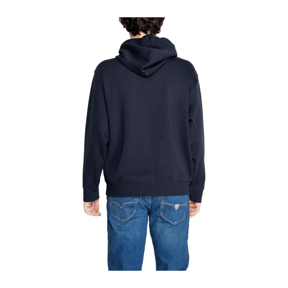 Armani Exchange Katoenmix trui met elastaan Blue Heren