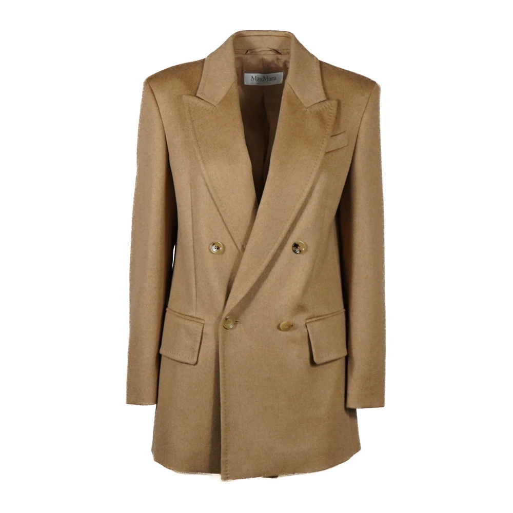 Max Mara Stijlvolle Jassen voor Vrouwen Brown Dames