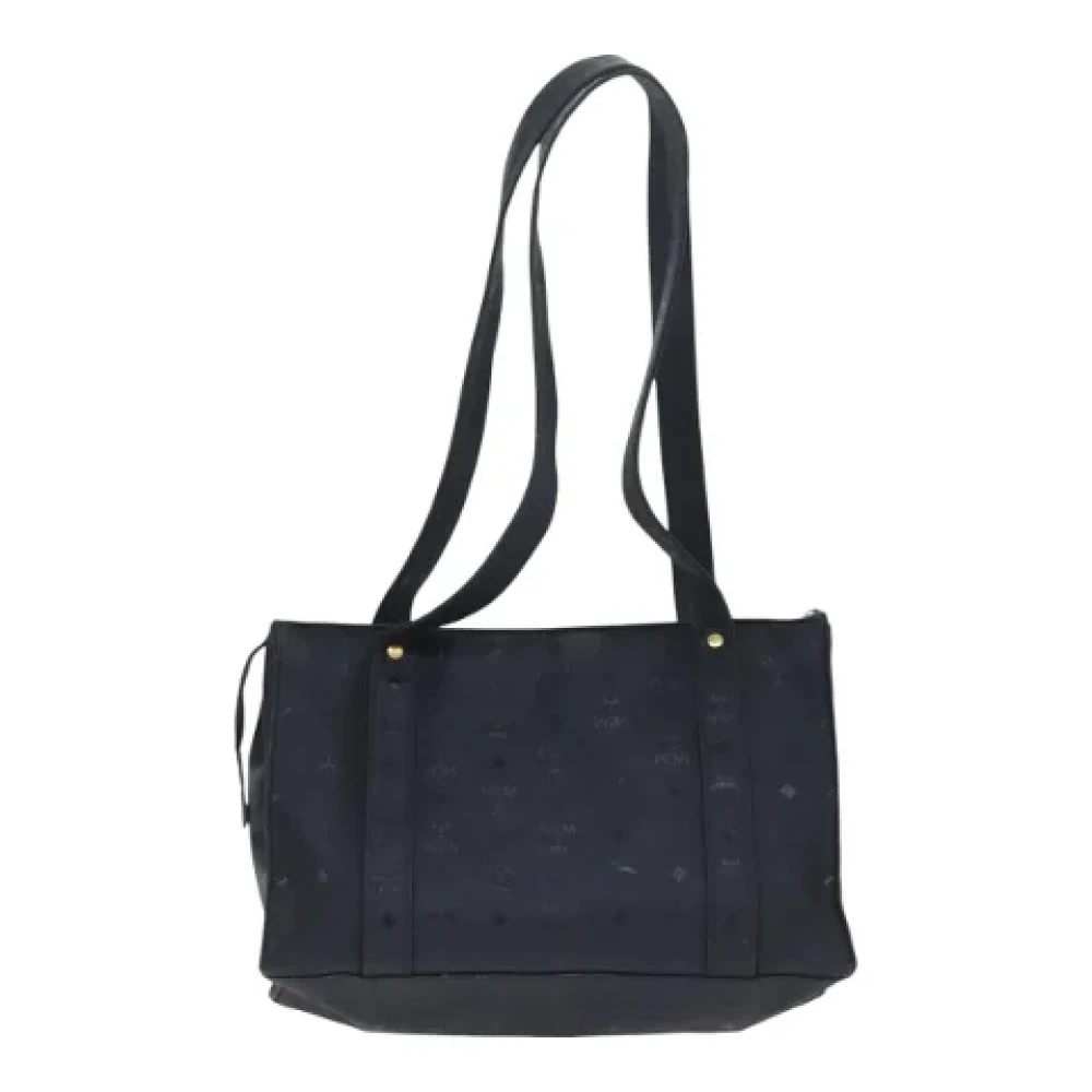 MCM Pre-owned Leather shoulder-bags Black Dames