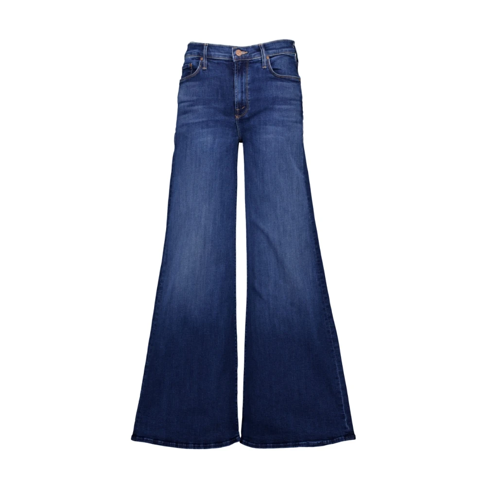 Mother Twister Sneak Jeans Blauw Blue Dames