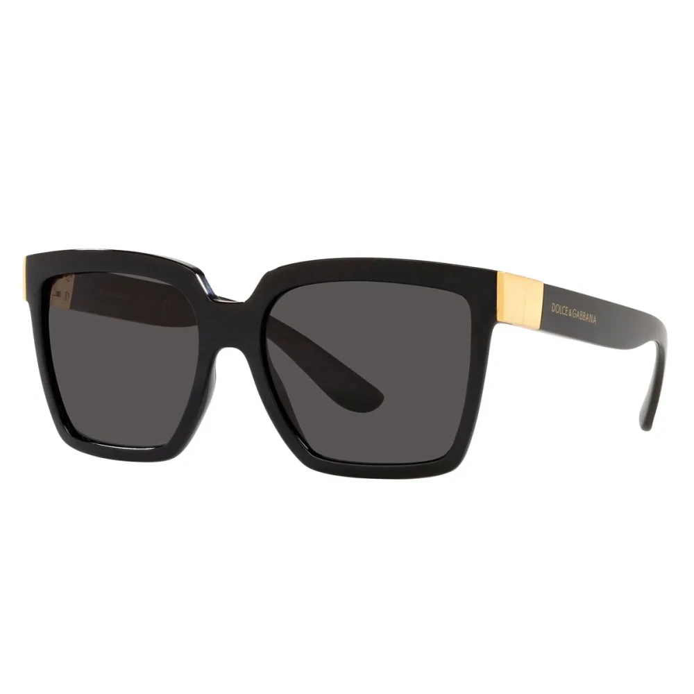 Dolce & Gabbana Unisex Noir Accessoires, Taille: 56 Mm Lunettes De Soleil Élégantes