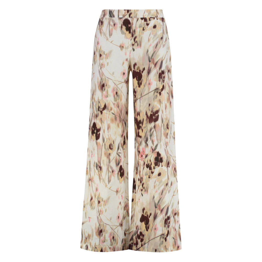 Trousers > Wide Trousers - - 120% Lino - Modalova