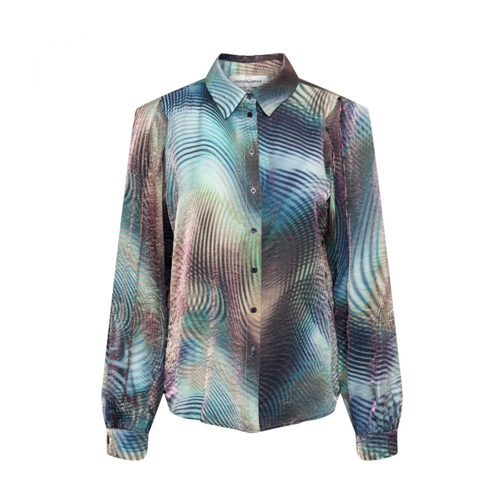 &Co Woman Overhemd met lange mouwen effen kleur Multicolor Dames