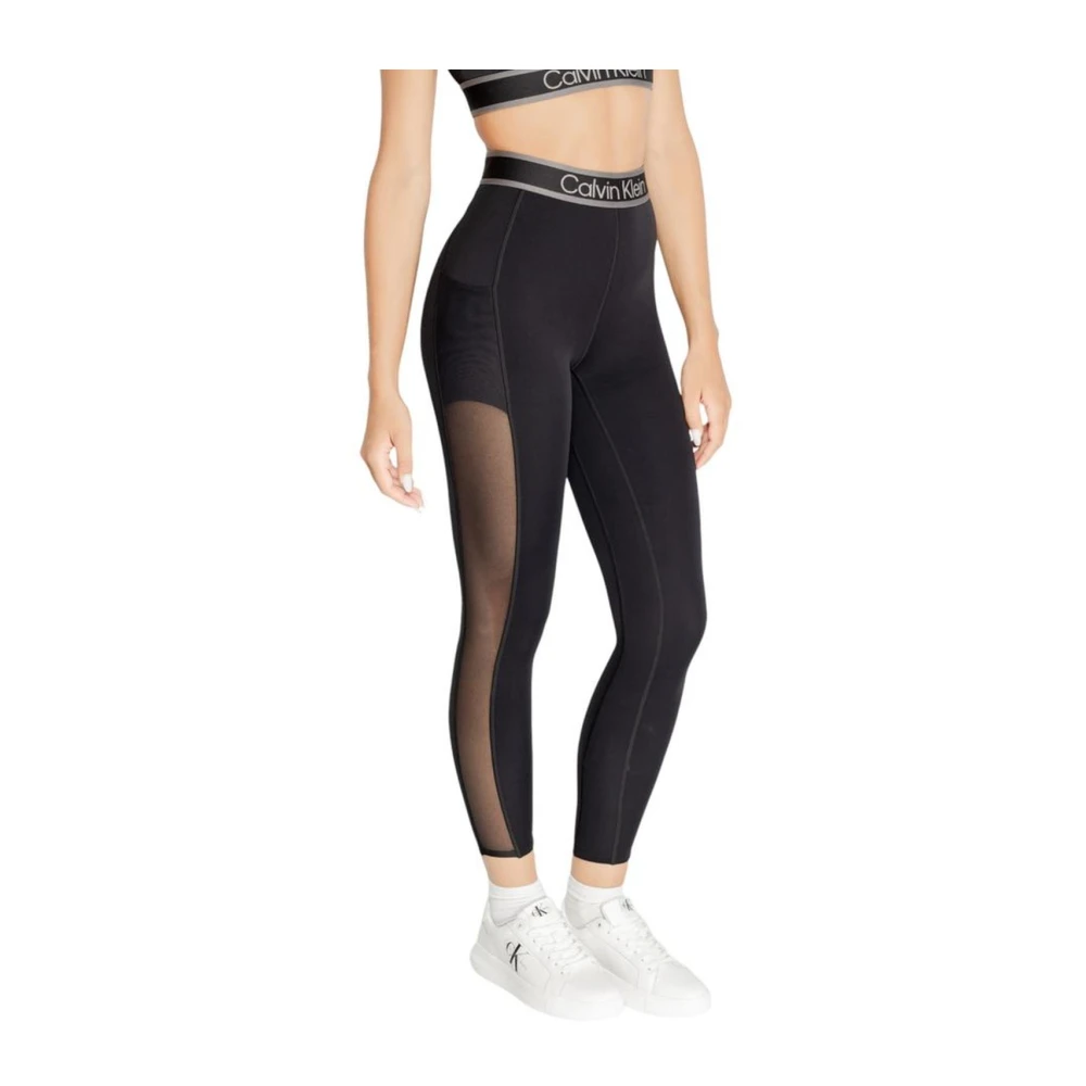 Calvin Klein Stretch Skinny Jeans & Pants Collectie Black Dames
