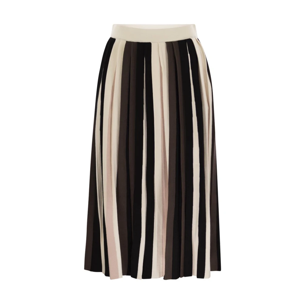 Weekend Max Mara Vrouw Multicolor Rokken Dames, Veelkleurig, S, Pleiadi Skirt