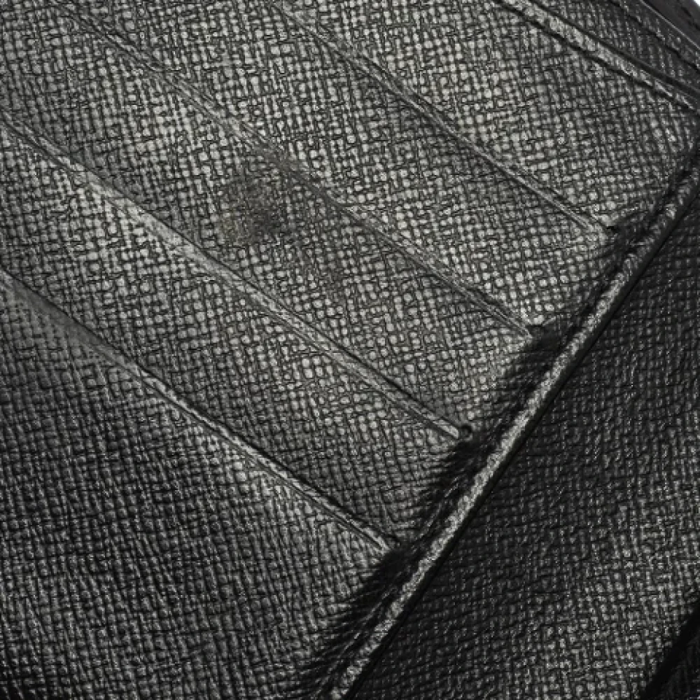 Louis Vuitton Vintage Pre-owned Leather wallets Black Dames