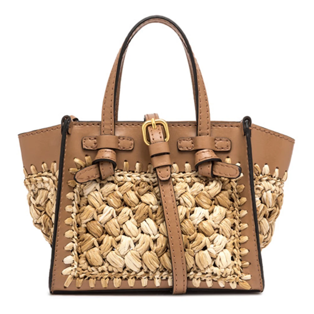 Gianni Chiarini Nieuwe Cuio Marcella Leren Handtas Brown Dames