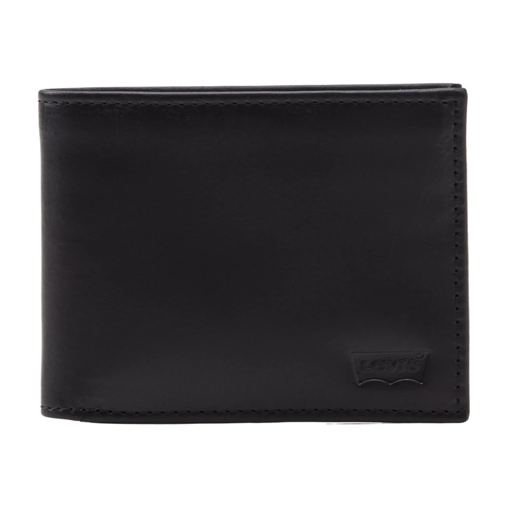 Levi's Uomo Nero Casual Classics Hunte Wallet