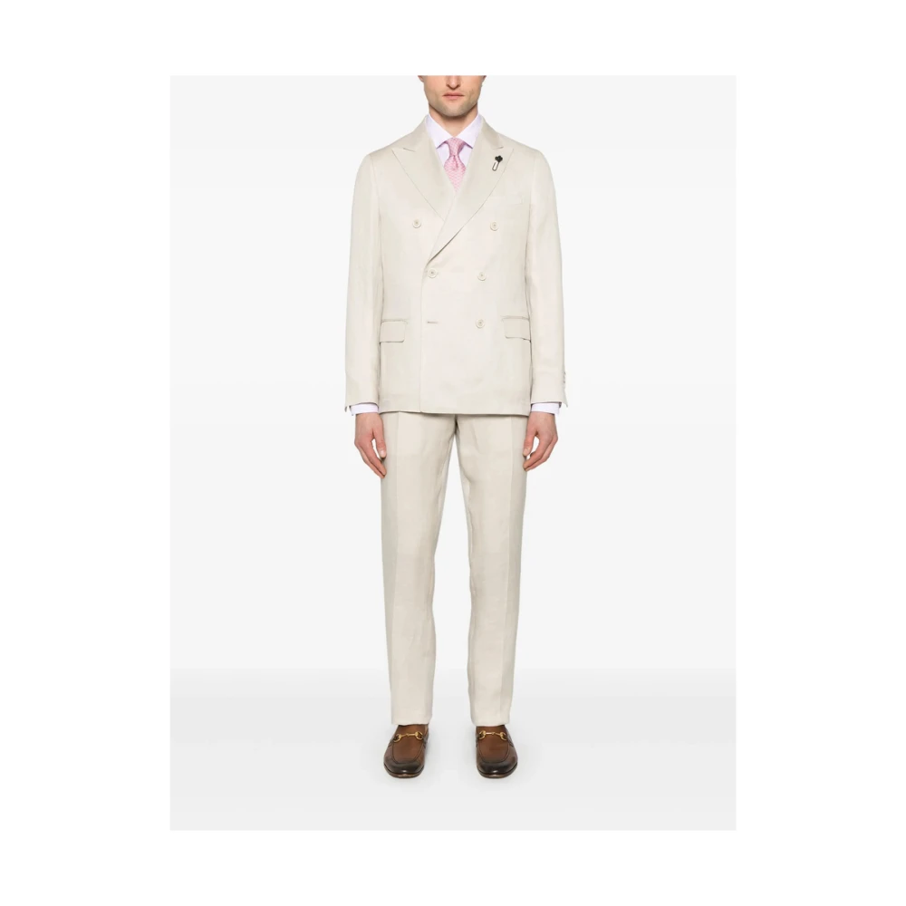 Mazzarelli Moerbei Roze Button-Up Overhemd Pink Heren