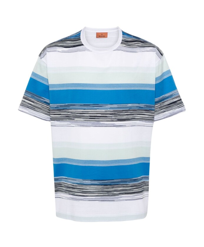 t-shirt-en-coton-multicolore-col-rond