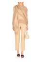 gouden-linnen-blend-cape-met-franjes