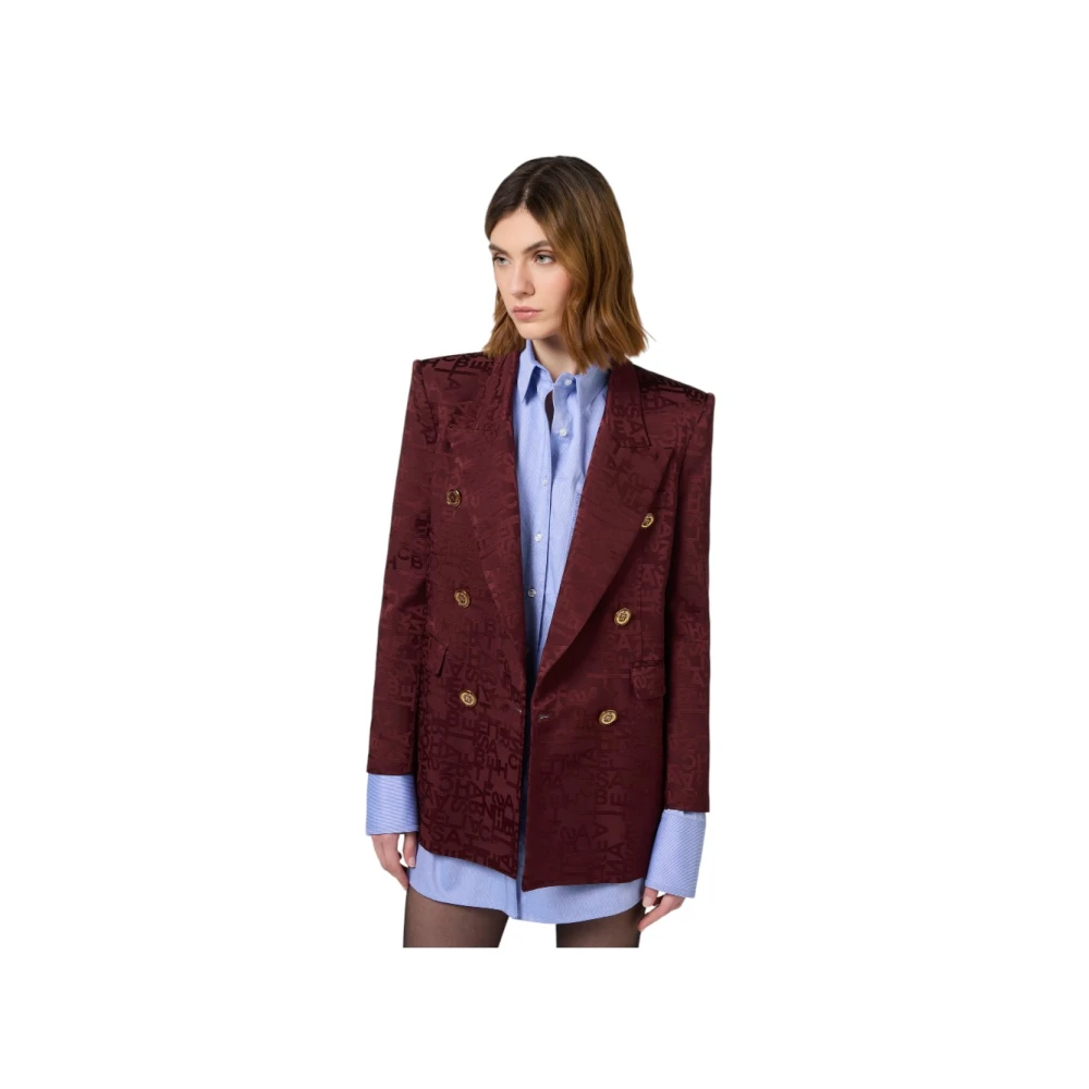 Elisabetta Franchi Stijlvolle Damesjas Red Dames