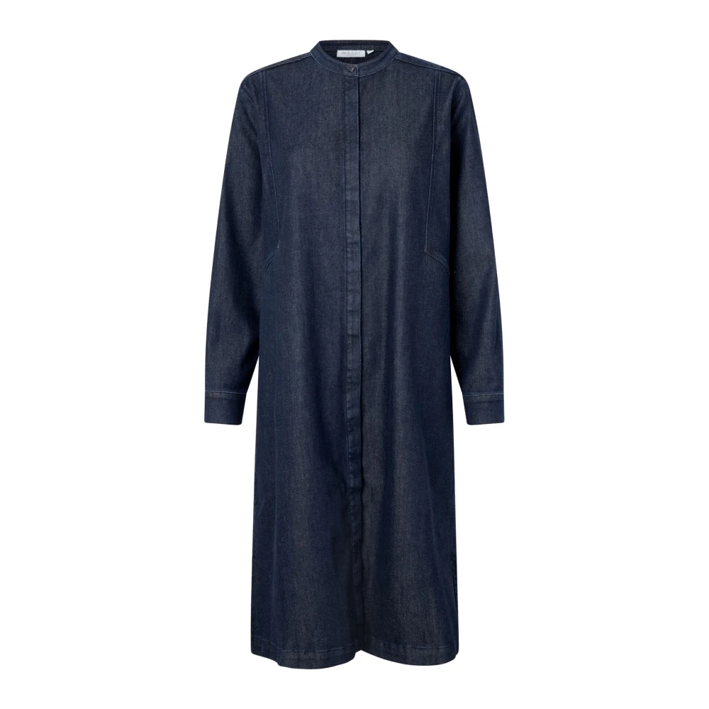 Masai Donker Denim A-lijn Jurk Maodila Blue Dames