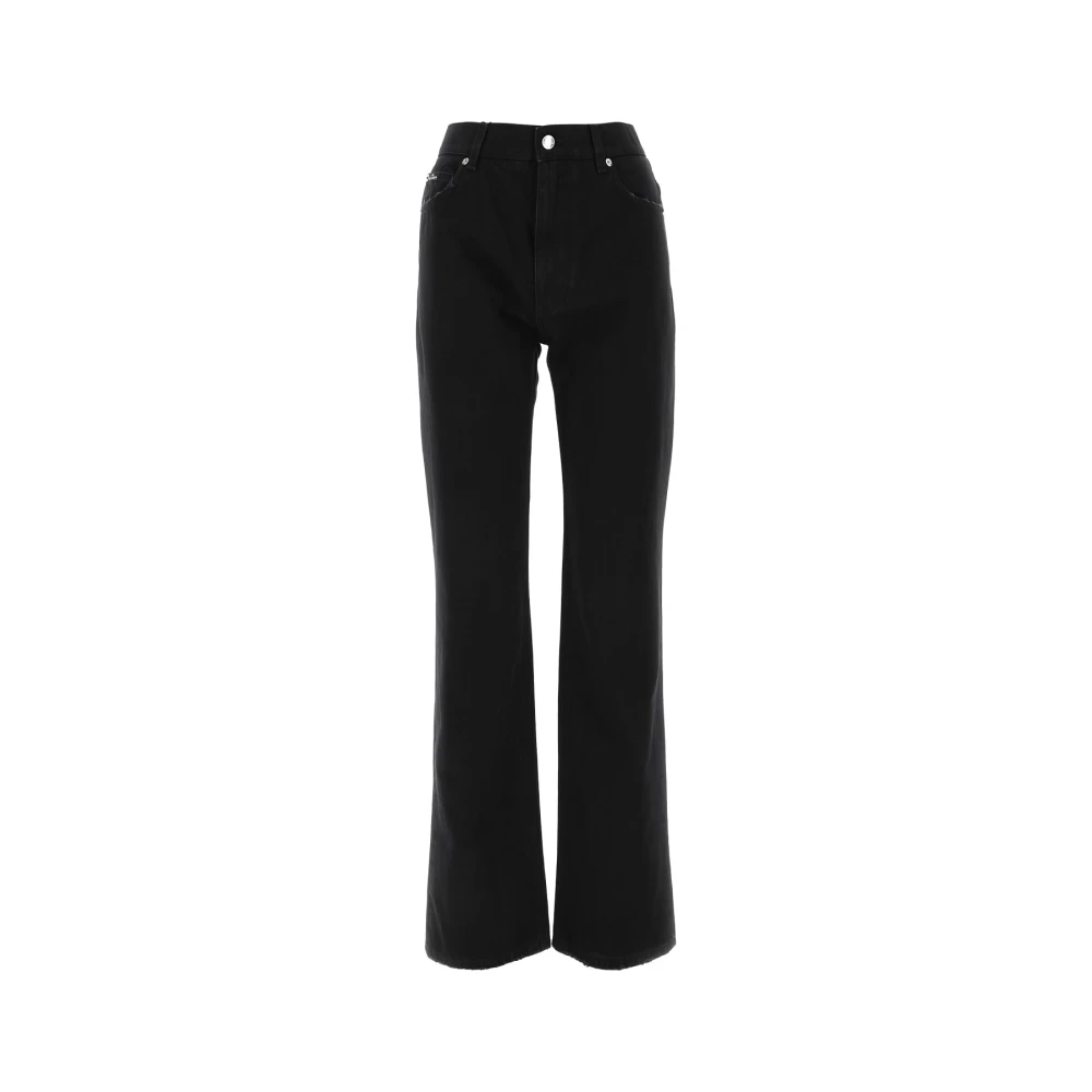 Dolce & Gabbana Women's Black Wide Jeans For