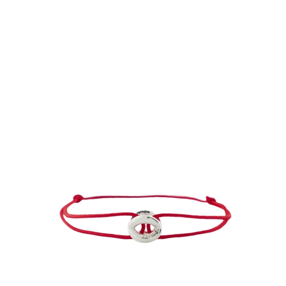 Le Gramme Bracelets Röd Dam