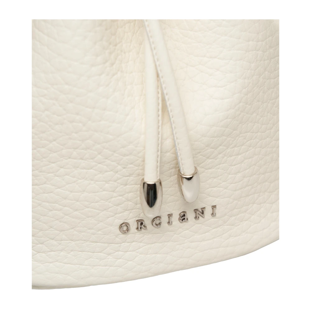 Orciani Witte Bucket Bag & Rugzak White Dames