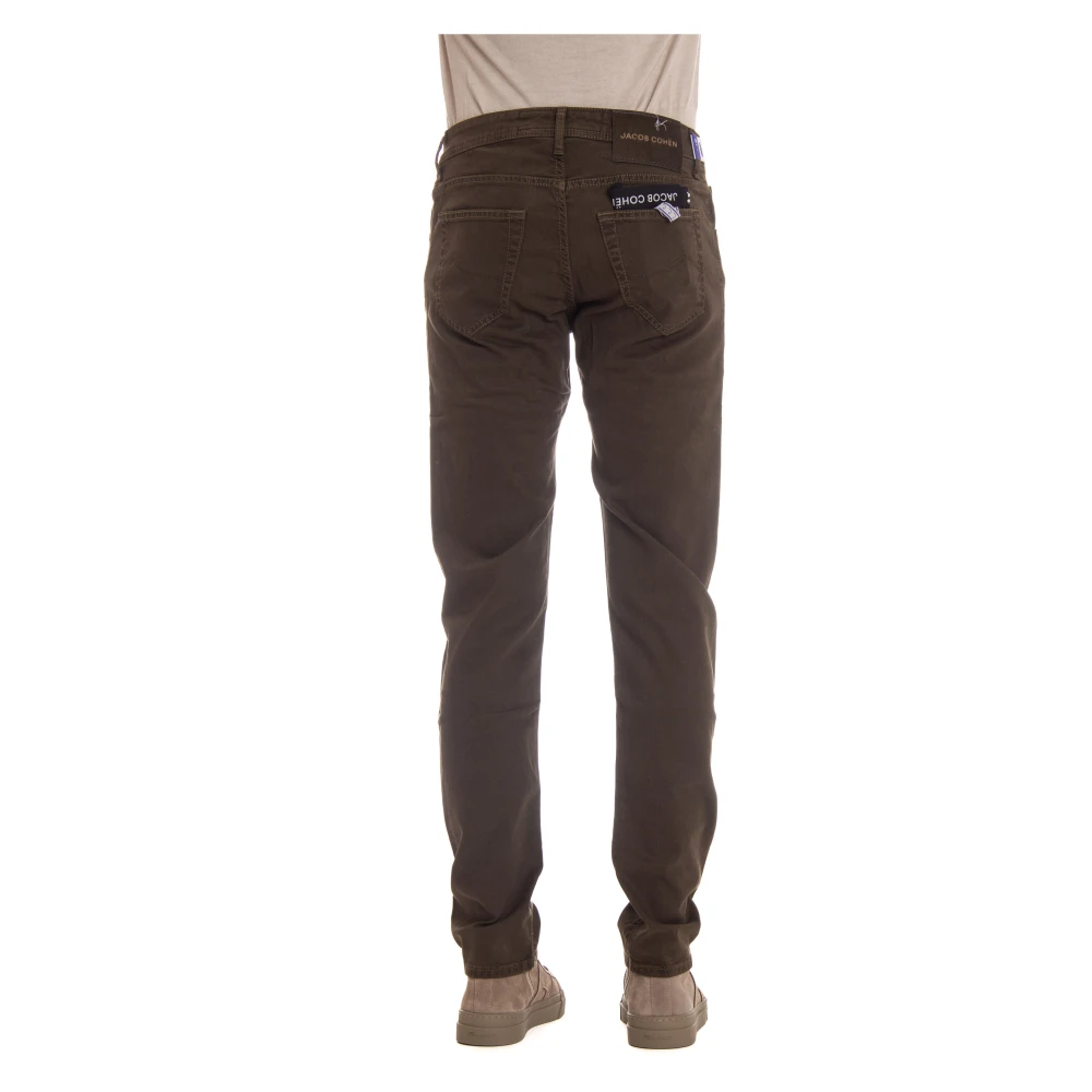 Jacob Cohën Bruine 5-Pocket Jeans Nick Fit Brown Heren