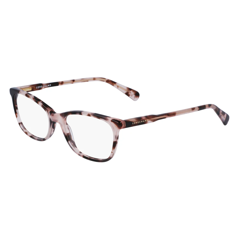 Longchamp Unisex Brown Glasses, 53 Mm, Rose Havana Eyewear Frames
