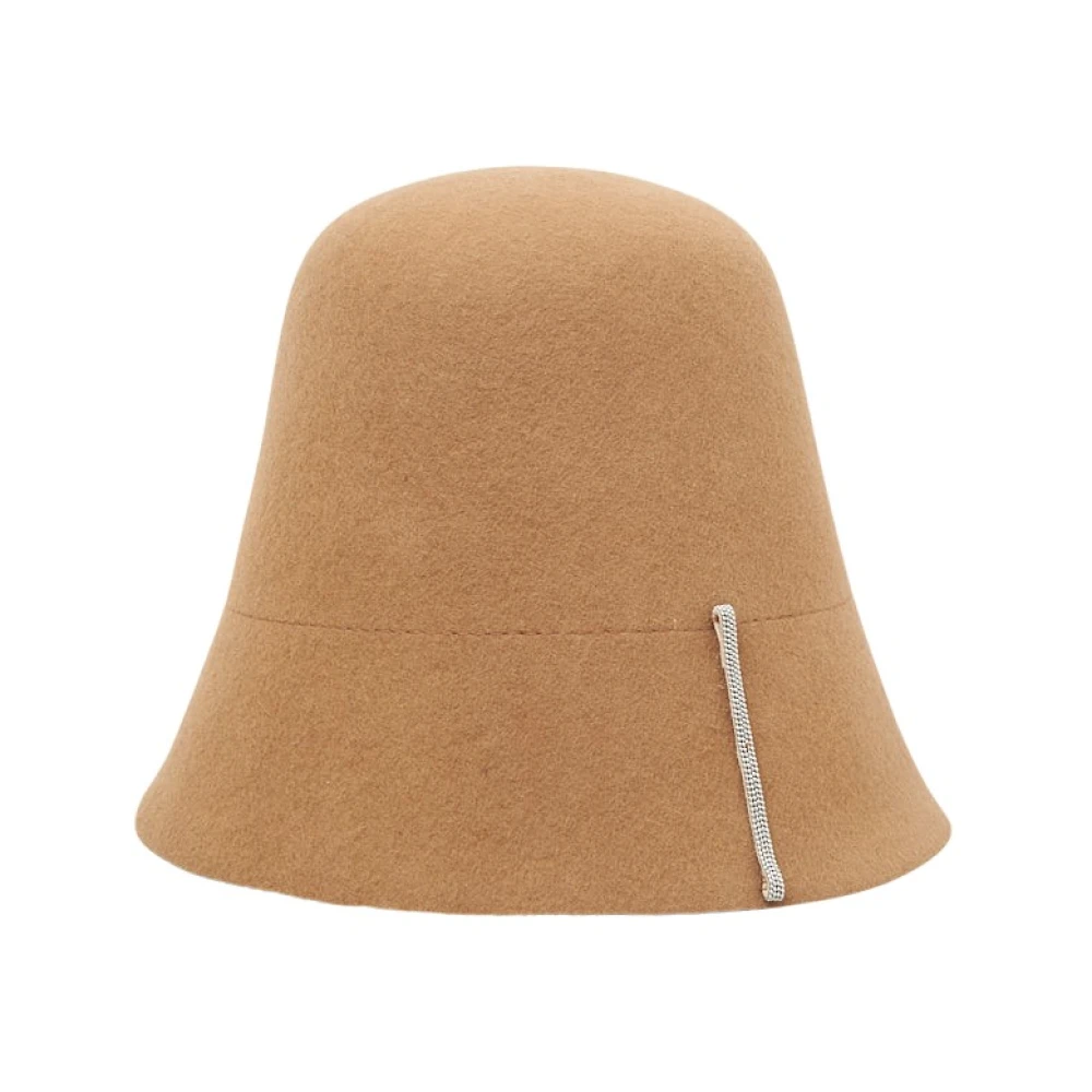 PESERICO Wollen vilt lampenkap hoed Brown Unisex