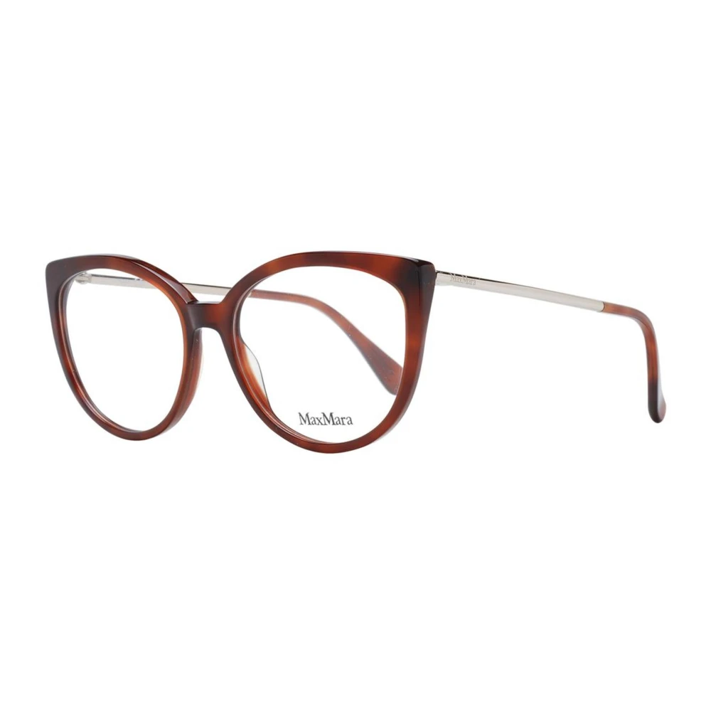 Max Mara Women's Brown Glasses, One Size, Butterfly Optical Frames