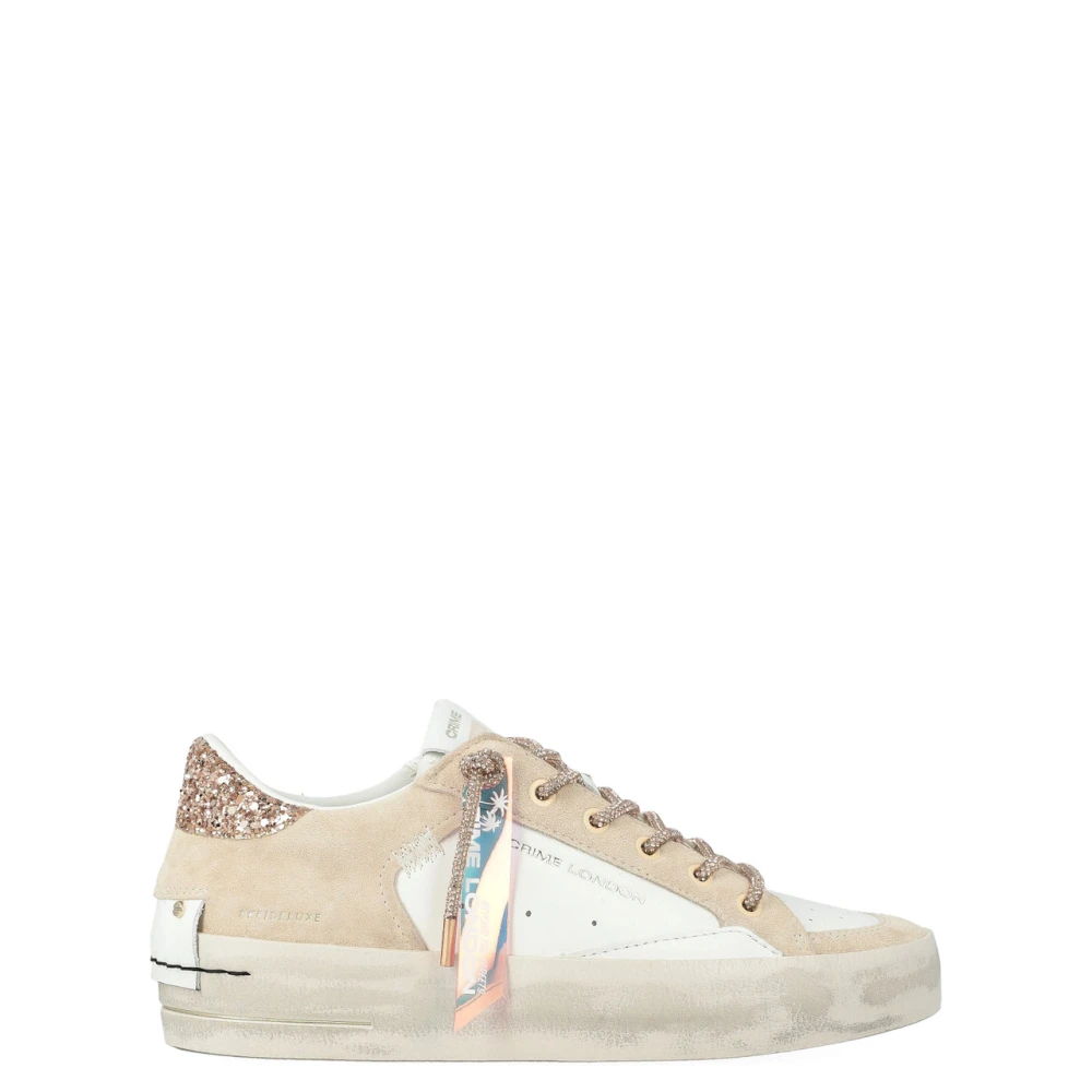 Crime London Multicolor Sk8 Deluxe Wedge - Female - Sneakers - 6 Uk - Shoes