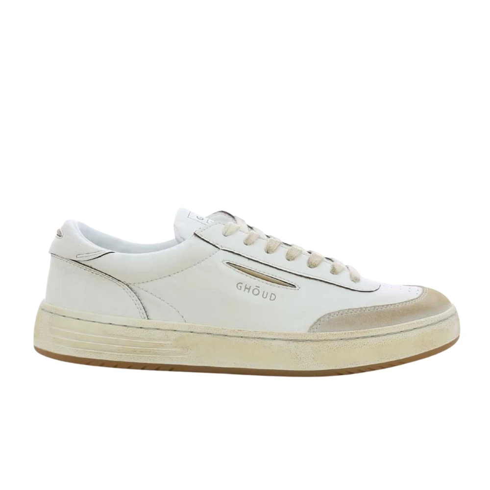 Ghoud Witte Heren Sneakers Lido BR Heren Schoenen
