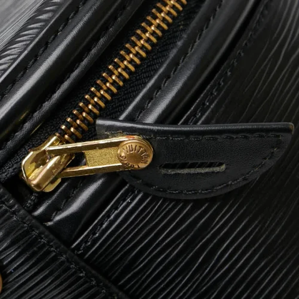 Louis Vuitton Vintage Pre-owned Leather handbags Black Dames