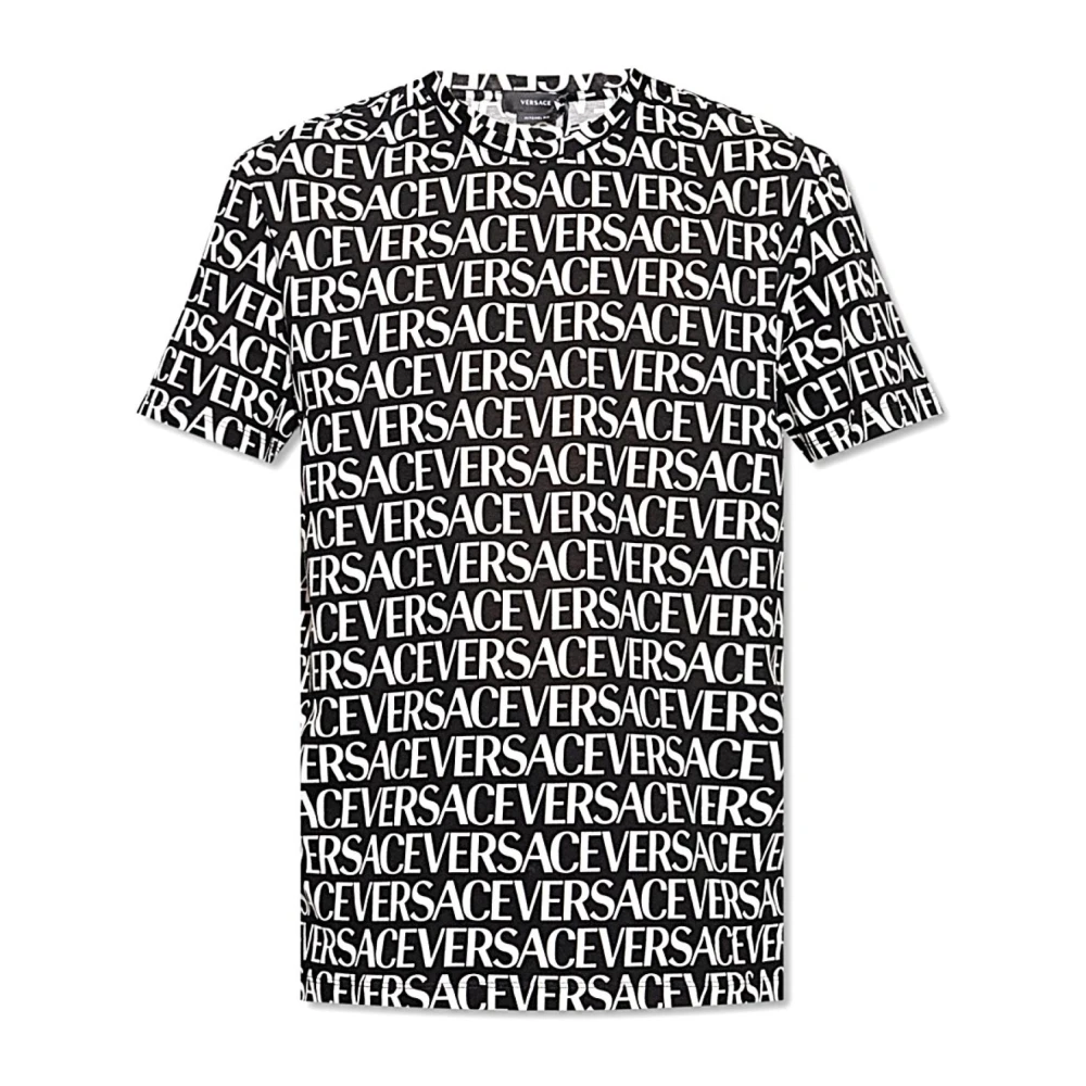 Versace Men's Black T-Shirt