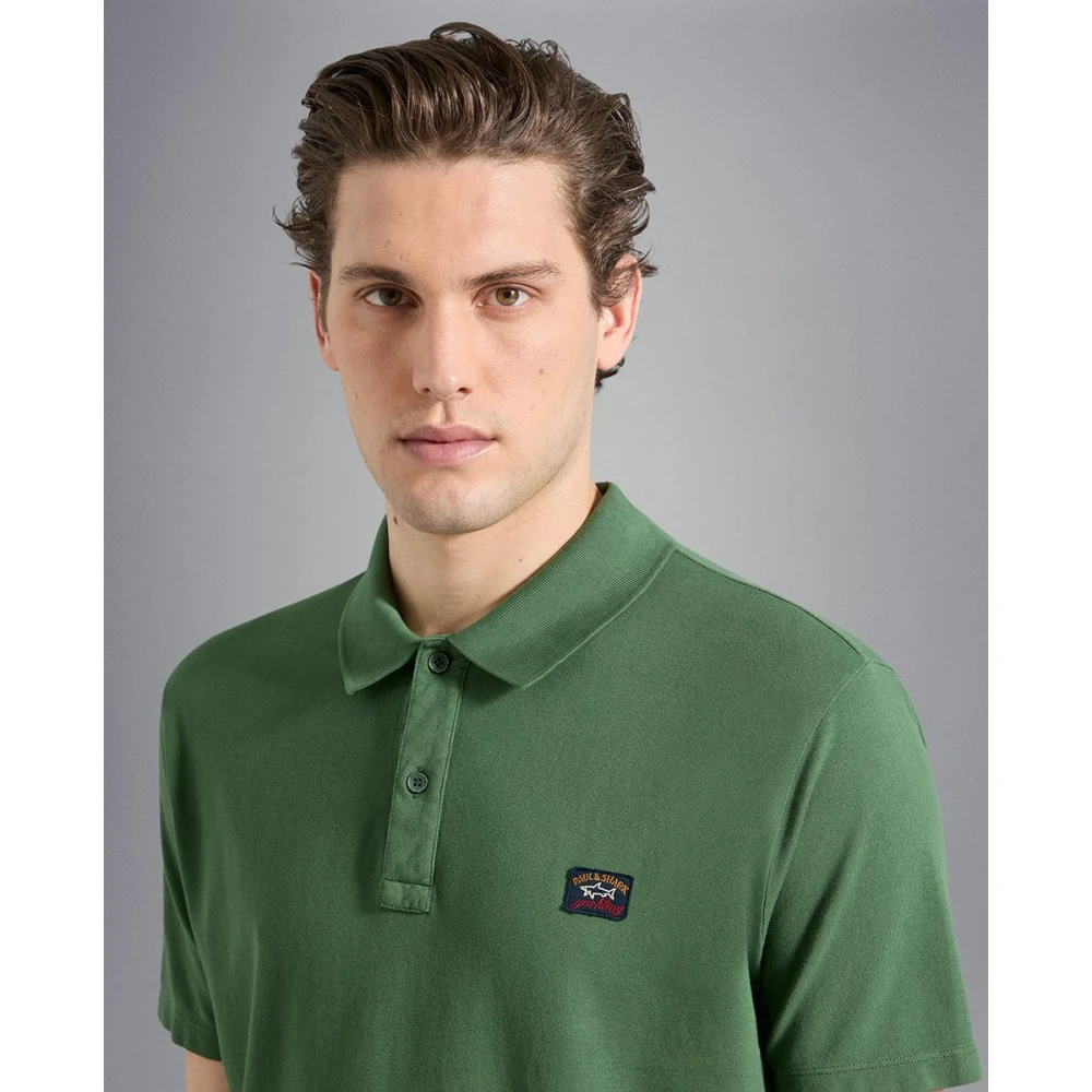 PAUL & SHARK Paul Shark-Polo Green Heren