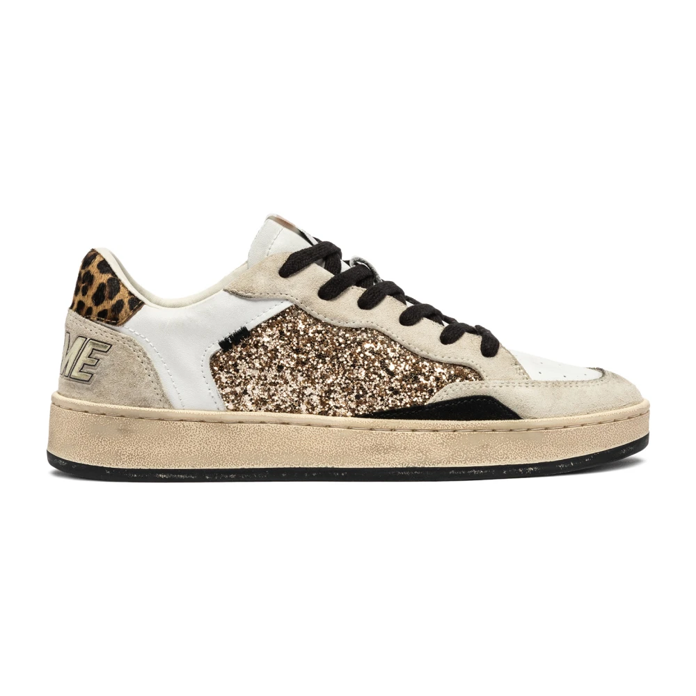 Crime London Sneakers met Luipaardprint Dames Schoenen Veelkleurig Multicolor