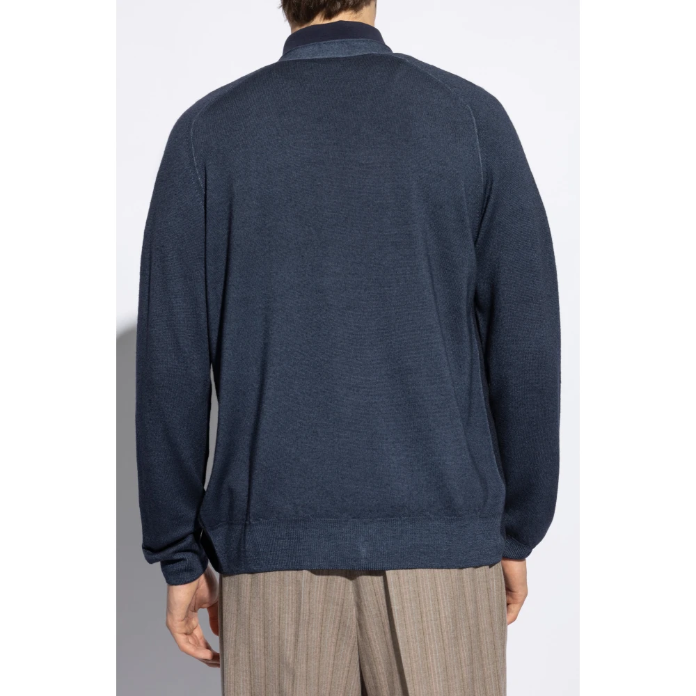 ETRO Geknoopte vest Blue Heren