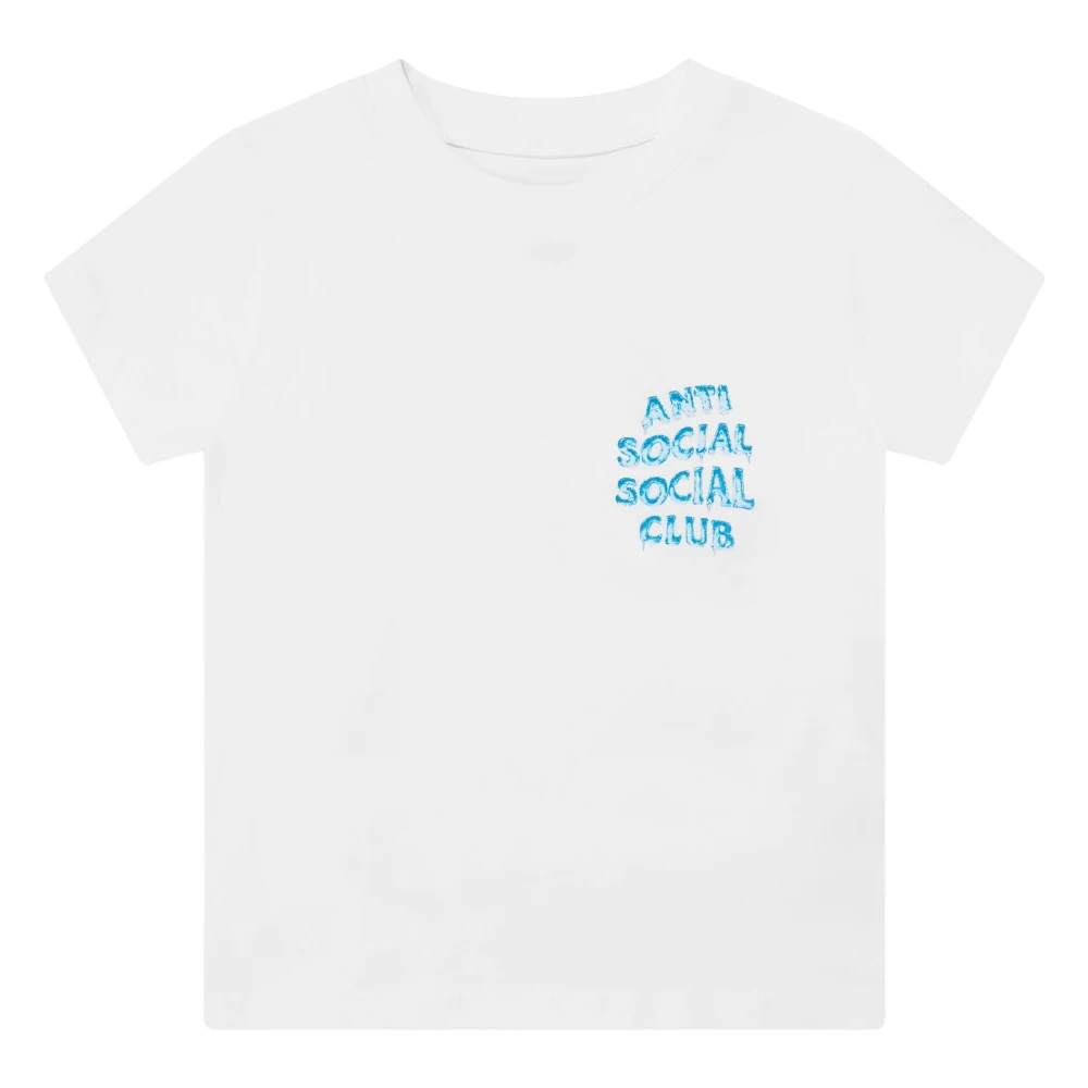 Anti Social Social Club Unisex Kids White Icy Mind Games T-Shirt - Kids Short Sleeve T-Shirts - 3 Y - Kids