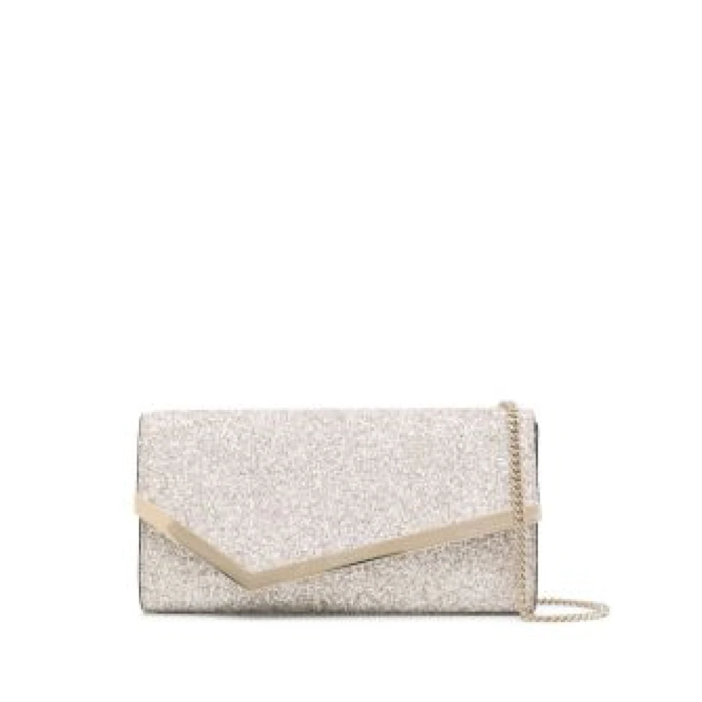 Jimmy Choo Emmie clutch tas Gray Dames