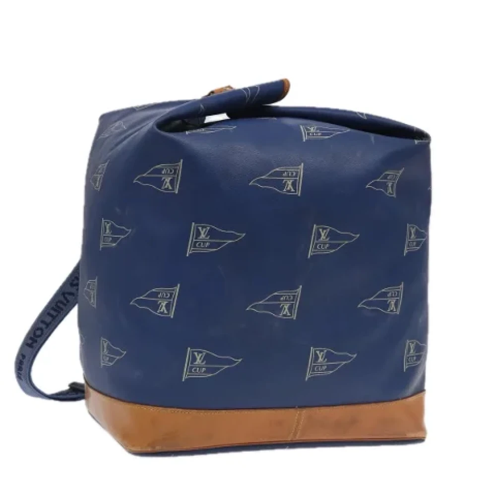Louis Vuitton Vintage Pre-owned Canvas louis-vuitton-bags Blue Dames