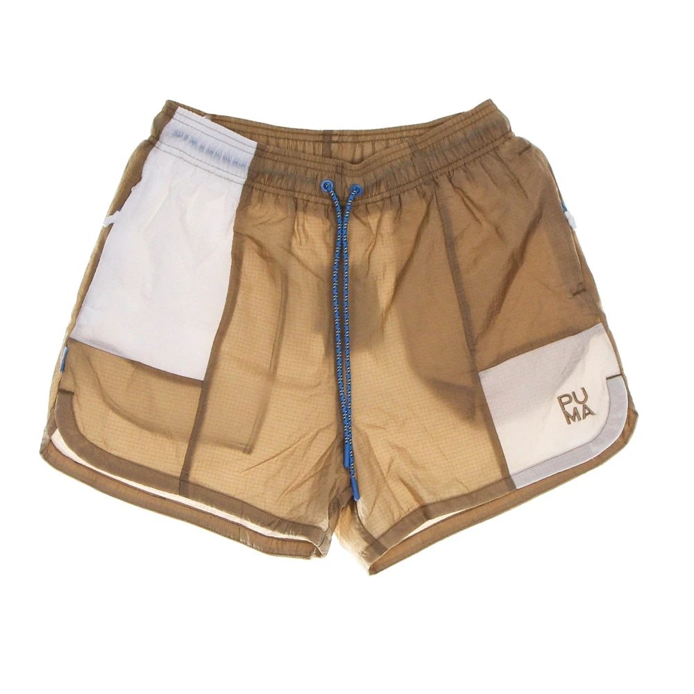 Puma Donna Beige Pantaloncini, S, New,